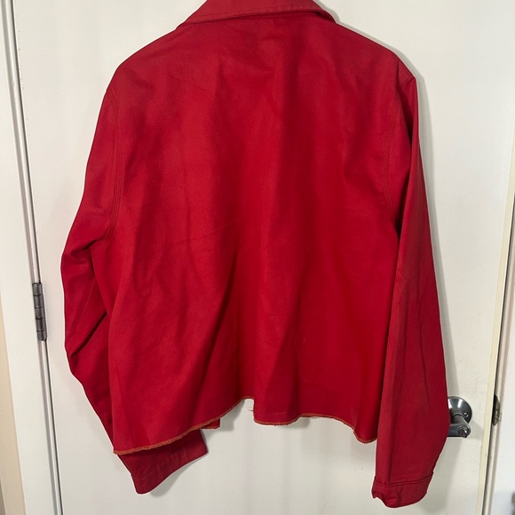 Red cropped dickies unlined eisnenhower size xl - Picture 2 of 4